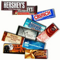 Custom Wrapped Full Size Chocolate Candy Bar (Nestle Crunch)